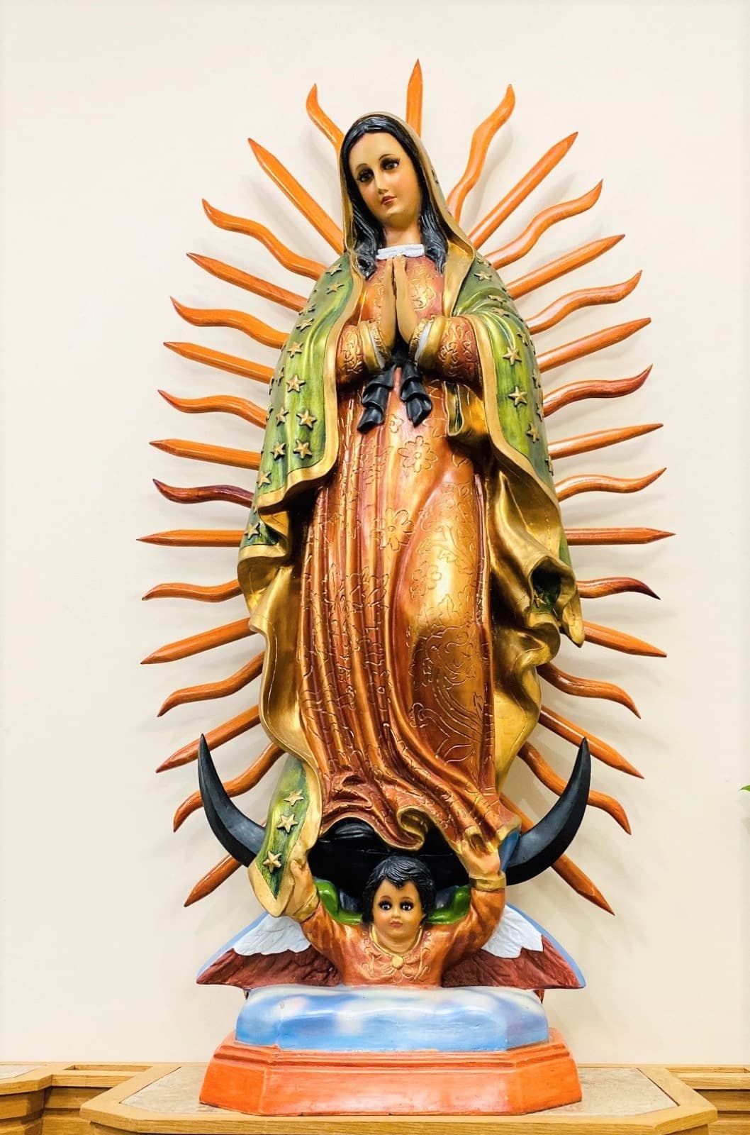 A sacred image at St. Mary, Star of the Sea